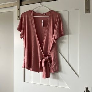 NWT GAP wrap blouse